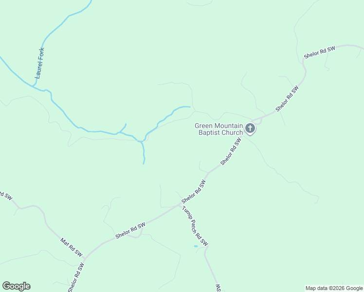 map of restaurants, bars, coffee shops, grocery stores, and more near 872 Shelor Road Southwest in Meadows of Dan