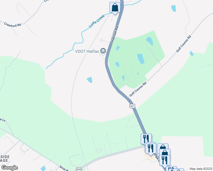 map of restaurants, bars, coffee shops, grocery stores, and more near 1019 Back Street in South Boston