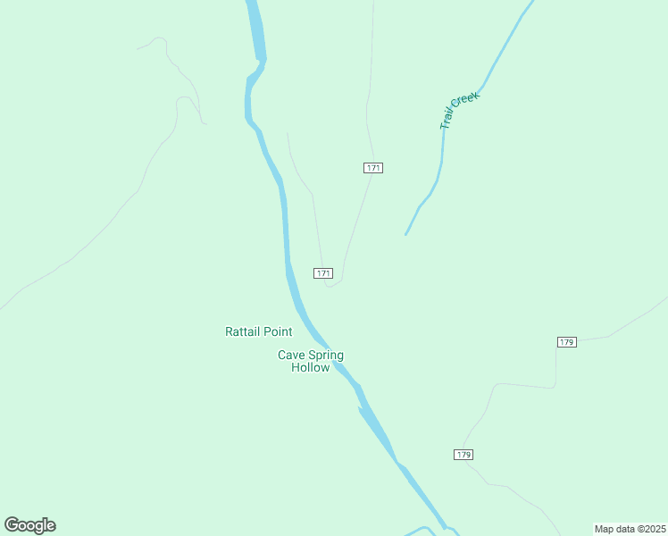 map of restaurants, bars, coffee shops, grocery stores, and more near County Road 171 in Drury