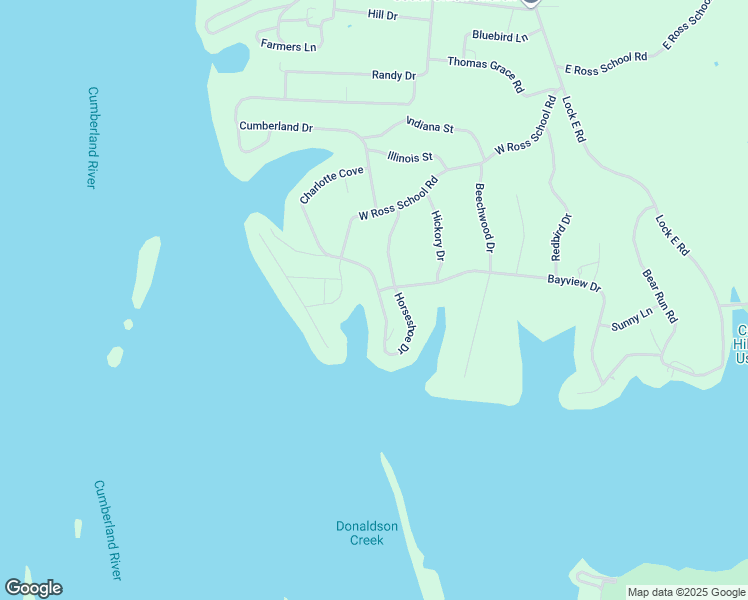 map of restaurants, bars, coffee shops, grocery stores, and more near 398 Horseshoe Drive in Cadiz