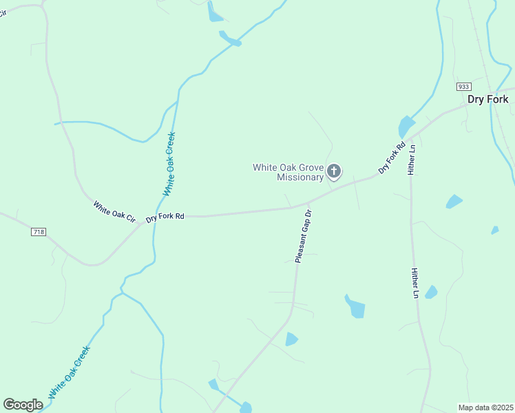 map of restaurants, bars, coffee shops, grocery stores, and more near 1732 Dry Fork Road in Dry Fork
