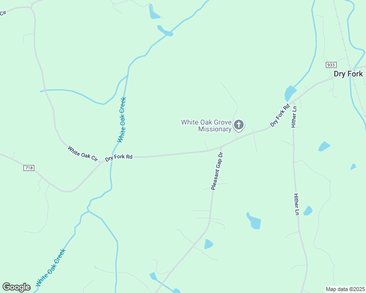 map of restaurants, bars, coffee shops, grocery stores, and more near 1732 Dry Fork Road in Dry Fork