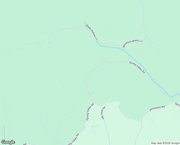 map of restaurants, bars, coffee shops, grocery stores, and more near 3102 Spring Valley Road in Elk Creek