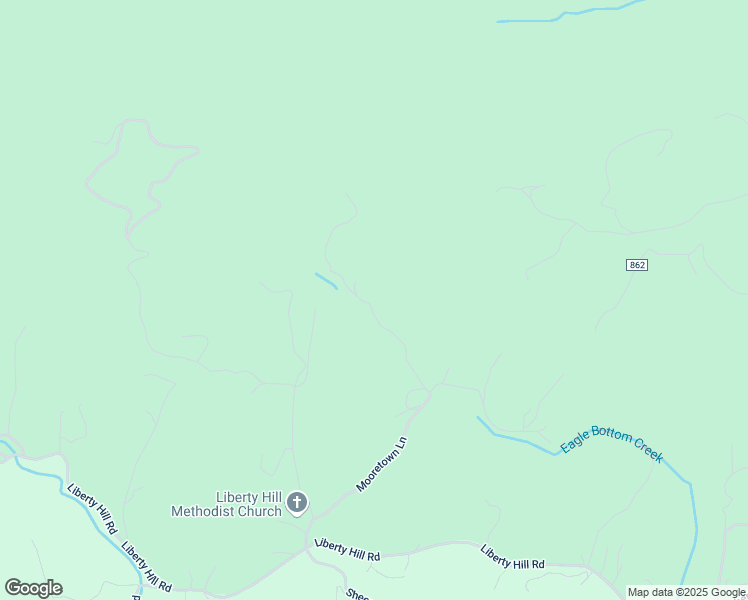 map of restaurants, bars, coffee shops, grocery stores, and more near 400 Freedom Lane in Fries