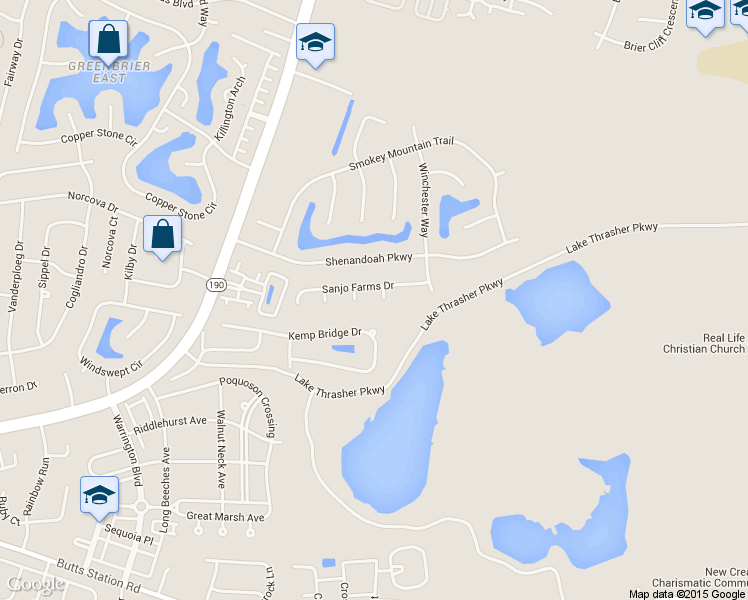 map of restaurants, bars, coffee shops, grocery stores, and more near 904 Henphil Farms Court in Chesapeake