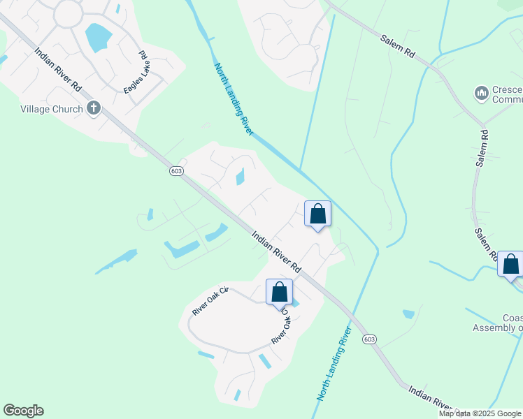 map of restaurants, bars, coffee shops, grocery stores, and more near 3804 Goosehill Court in Virginia Beach