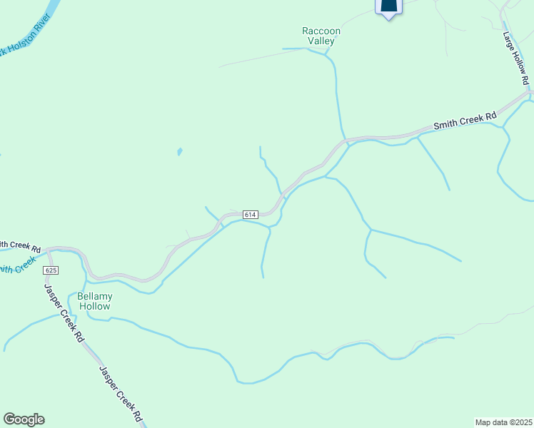 map of restaurants, bars, coffee shops, grocery stores, and more near Smith Creek Road in Washington County