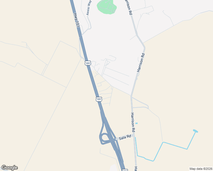 map of restaurants, bars, coffee shops, grocery stores, and more near 17 Martines Road in Salinas