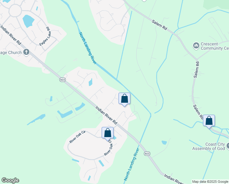 map of restaurants, bars, coffee shops, grocery stores, and more near 2405 Morgans Point Drive in Virginia Beach