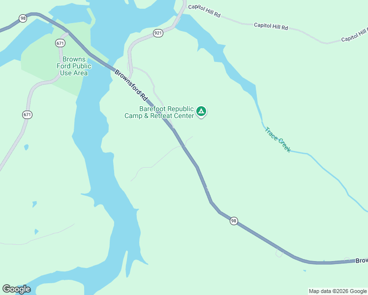 map of restaurants, bars, coffee shops, grocery stores, and more near 8787 Brownsford Road in Fountain Run