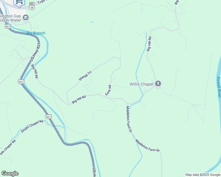 map of restaurants, bars, coffee shops, grocery stores, and more near Easy Drive in Lee County