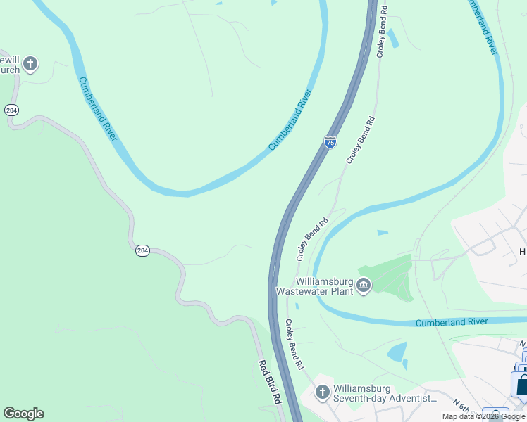 map of restaurants, bars, coffee shops, grocery stores, and more near 236 Reverend Bill Perkins Road in Williamsburg