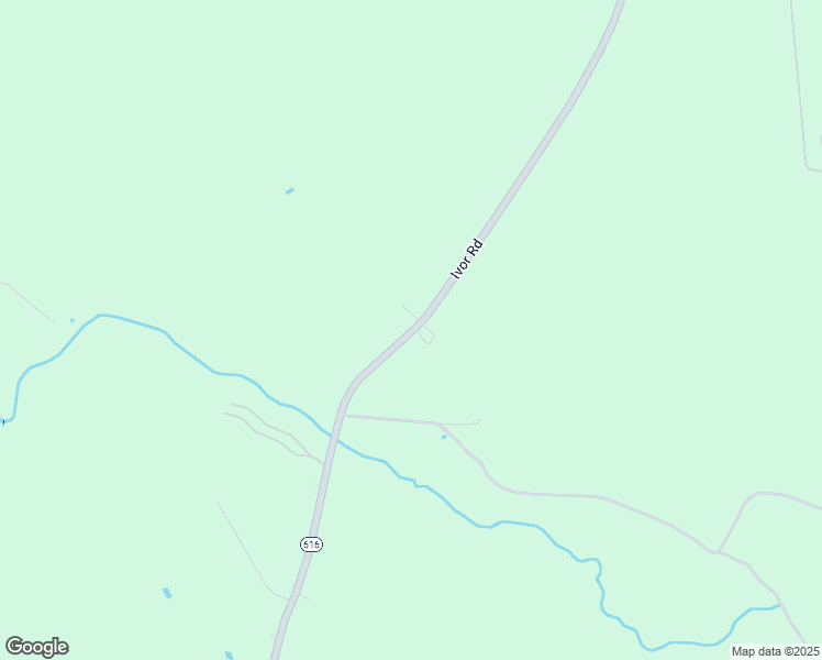 map of restaurants, bars, coffee shops, grocery stores, and more near 19545 Ivor Road in Courtland