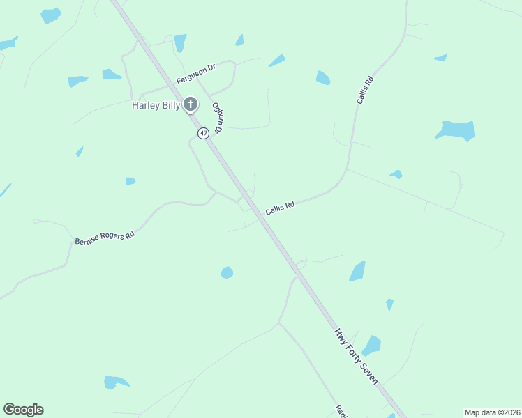 map of restaurants, bars, coffee shops, grocery stores, and more near 41 Callis Road in South Hill