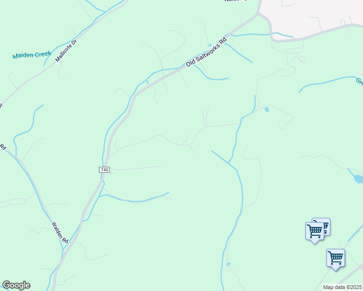 map of restaurants, bars, coffee shops, grocery stores, and more near 25309 Calima Drive in Abingdon