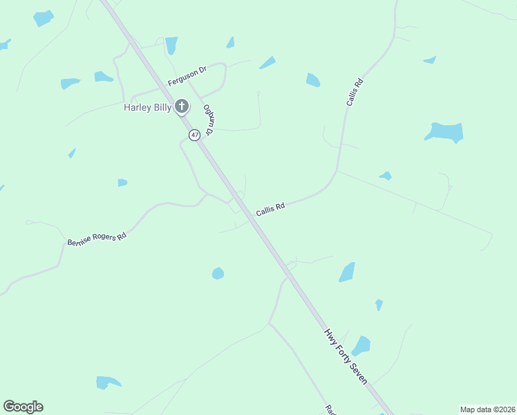 map of restaurants, bars, coffee shops, grocery stores, and more near 41 Callis Road in South Hill