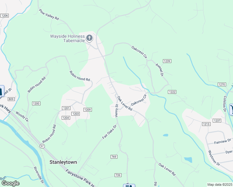 map of restaurants, bars, coffee shops, grocery stores, and more near 774 Henry St in Bassett