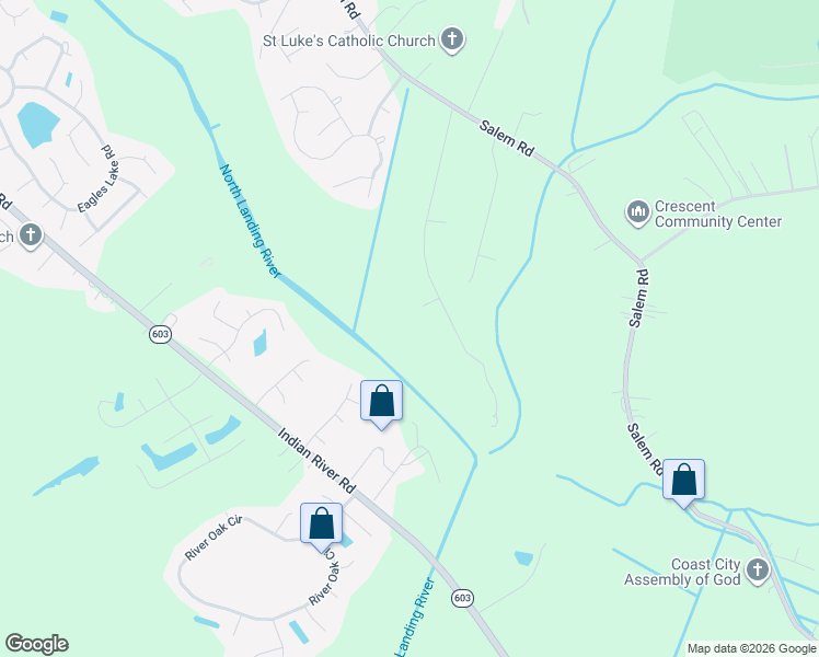 map of restaurants, bars, coffee shops, grocery stores, and more near 2653 Highland Drive in Virginia Beach