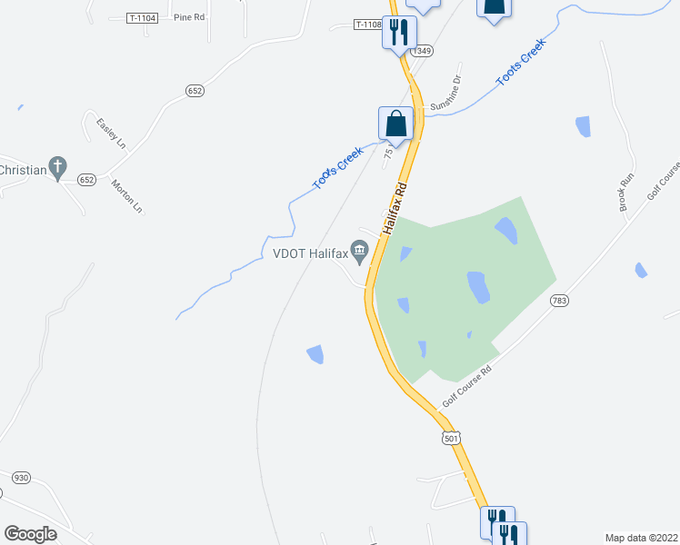 map of restaurants, bars, coffee shops, grocery stores, and more near 1023 Spencer Lane in Halifax