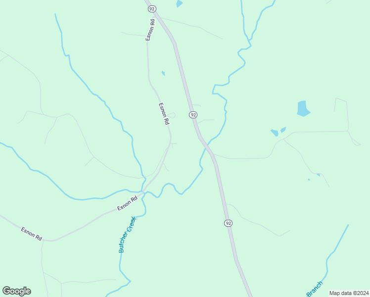 map of restaurants, bars, coffee shops, grocery stores, and more near 2158 Esnon Road in Chase City