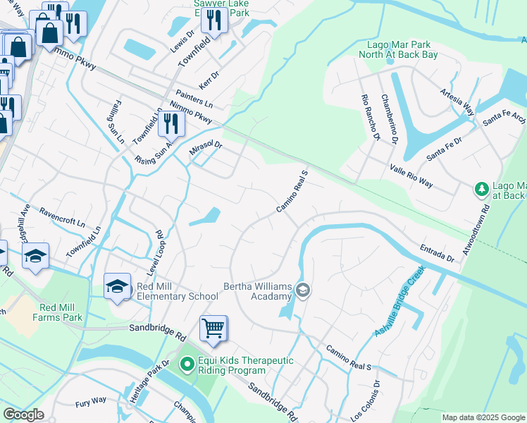 map of restaurants, bars, coffee shops, grocery stores, and more near 1000 Rota Circle in Virginia Beach