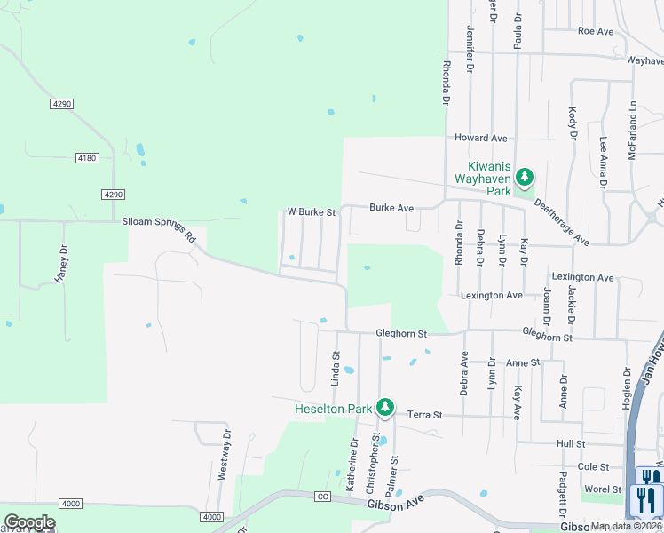 map of restaurants, bars, coffee shops, grocery stores, and more near 2301-2317 Hammond Mill Lane in West Plains
