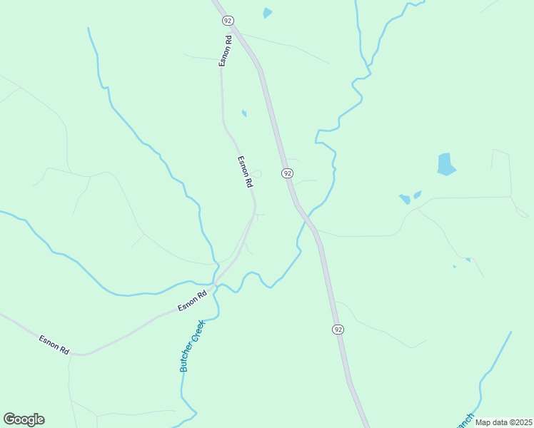 map of restaurants, bars, coffee shops, grocery stores, and more near 2158 Esnon Road in Chase City
