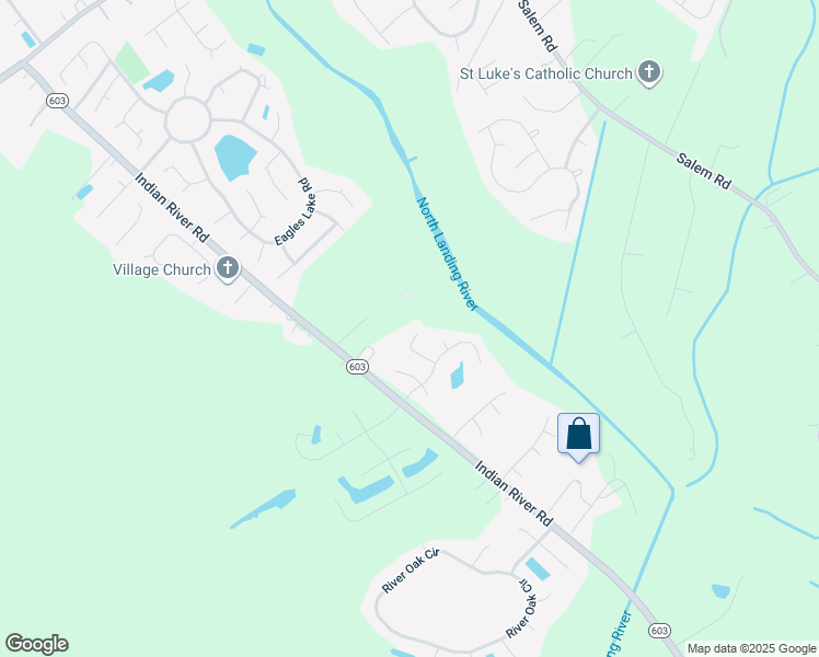map of restaurants, bars, coffee shops, grocery stores, and more near 3825 Boysenberry Court in Virginia Beach