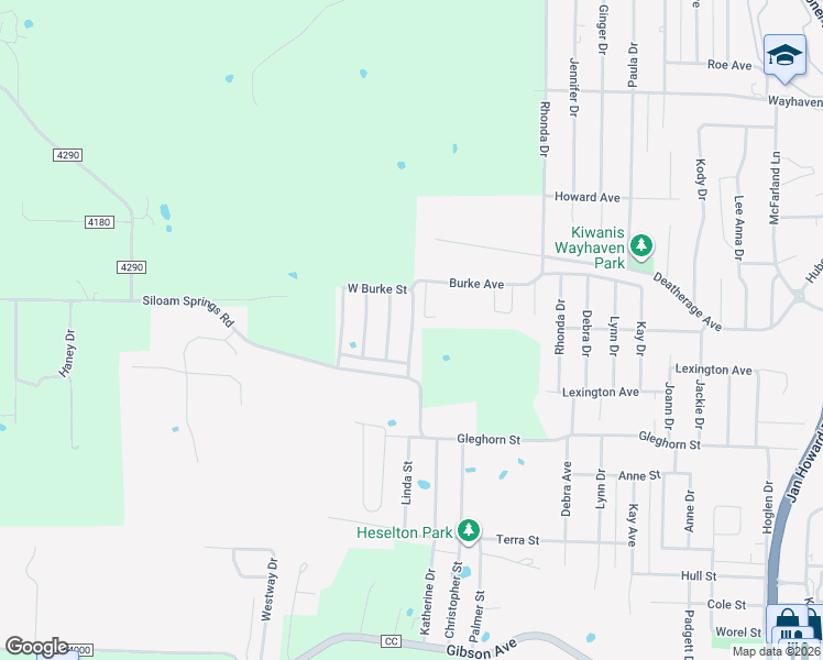map of restaurants, bars, coffee shops, grocery stores, and more near 2317 Hammond Mill Lane in West Plains