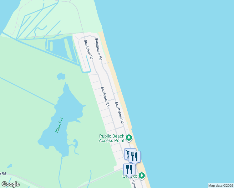 map of restaurants, bars, coffee shops, grocery stores, and more near 2344 Sandfiddler Road in Virginia Beach