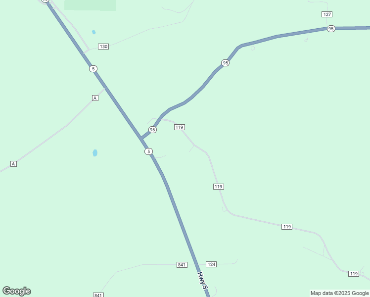 map of restaurants, bars, coffee shops, grocery stores, and more near 215 County Road 119 in Wasola