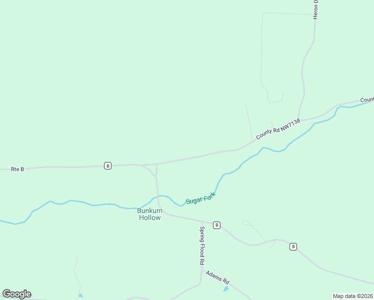 map of restaurants, bars, coffee shops, grocery stores, and more near 2631 Sugar Fork Road in Goodman