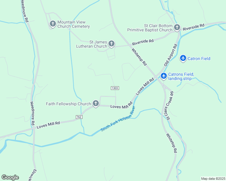 map of restaurants, bars, coffee shops, grocery stores, and more near 152 Somerset Drive in Chilhowie