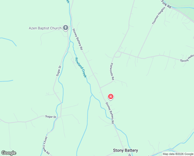 map of restaurants, bars, coffee shops, grocery stores, and more near 794-898 Stoney Battery Road in Marion