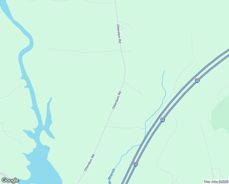 map of restaurants, bars, coffee shops, grocery stores, and more near 2158 Otterdam Road in Emporia