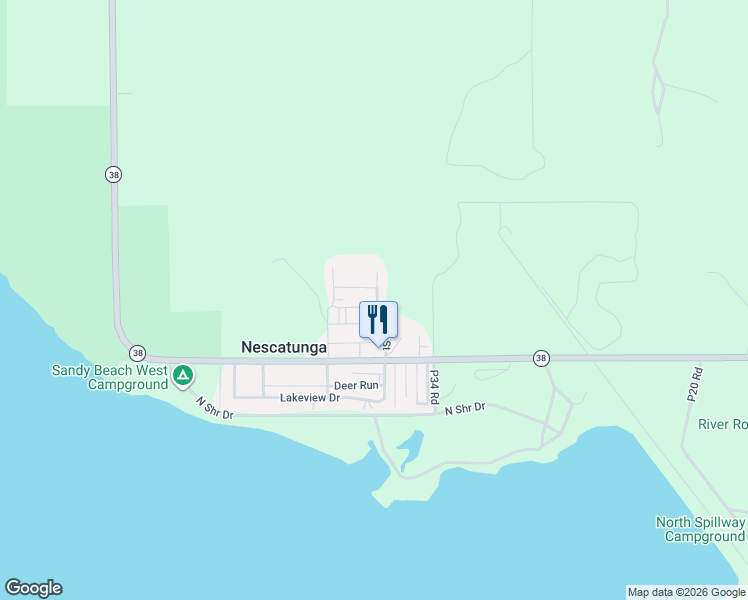 map of restaurants, bars, coffee shops, grocery stores, and more near 72603 Quail Trail in Jet