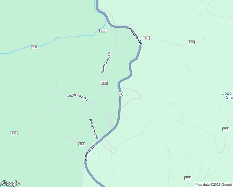 map of restaurants, bars, coffee shops, grocery stores, and more near 2925 Ivanhoe Road in Fries