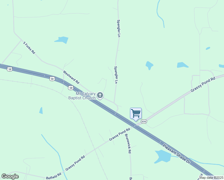 map of restaurants, bars, coffee shops, grocery stores, and more near 103 Westward Road in Freeman