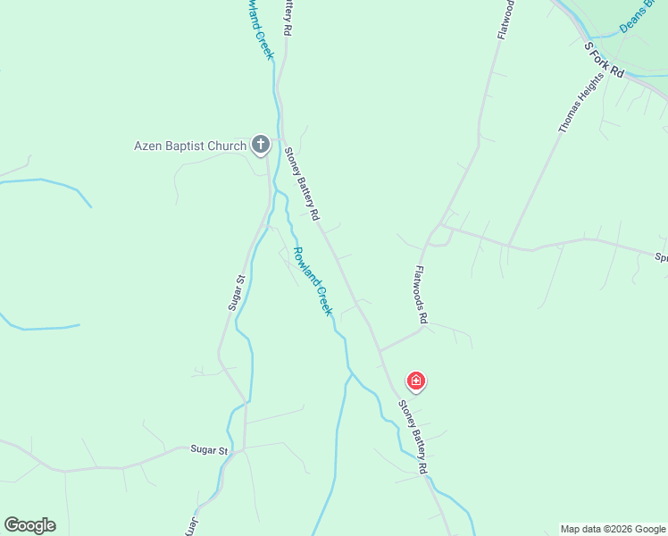 map of restaurants, bars, coffee shops, grocery stores, and more near 556 Stoney Battery Road in Marion