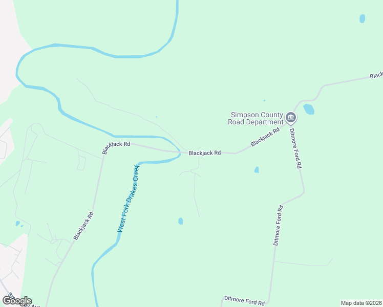 map of restaurants, bars, coffee shops, grocery stores, and more near 2601 Blackjack Road in Franklin