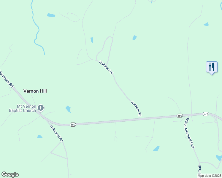 map of restaurants, bars, coffee shops, grocery stores, and more near 1101 Waltman Road in Vernon Hill