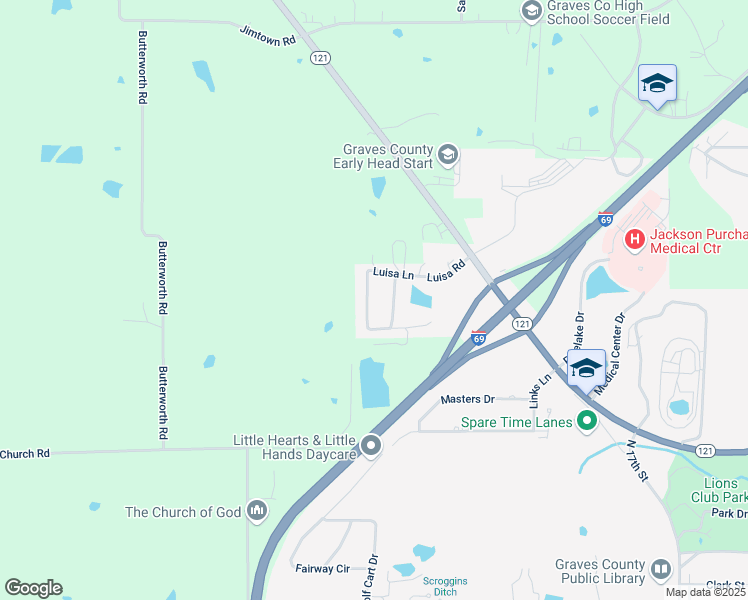 map of restaurants, bars, coffee shops, grocery stores, and more near 1198 Cindy Ln in Mayfield
