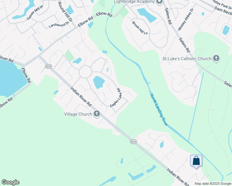 map of restaurants, bars, coffee shops, grocery stores, and more near 2540 Sandusky Avenue in Virginia Beach