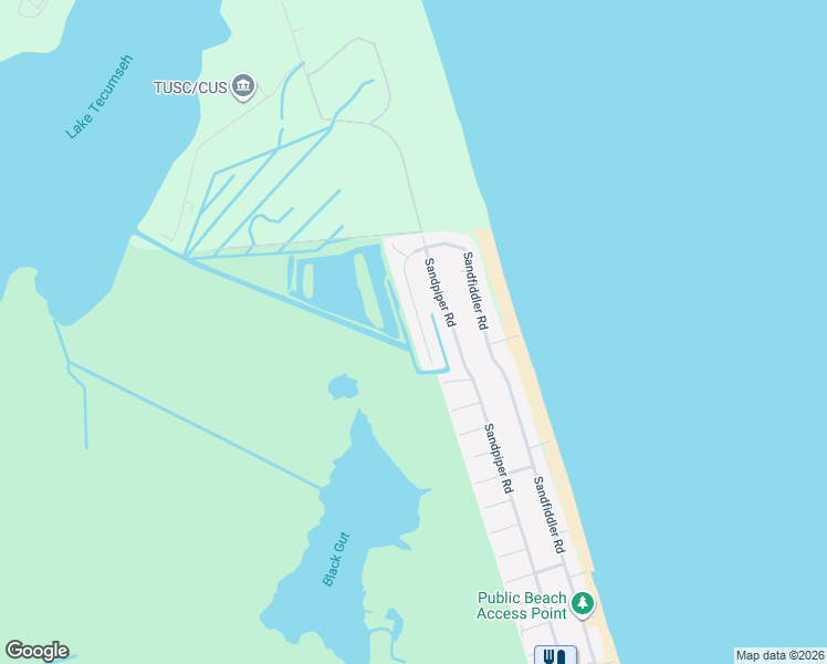 map of restaurants, bars, coffee shops, grocery stores, and more near 2261 Widgeon Lane in Virginia Beach