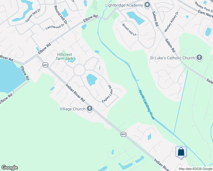 map of restaurants, bars, coffee shops, grocery stores, and more near 2536 Sandusky Avenue in Virginia Beach