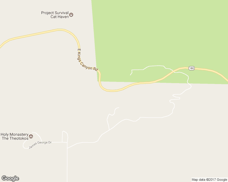 map of restaurants, bars, coffee shops, grocery stores, and more near California 180 in Dunlap