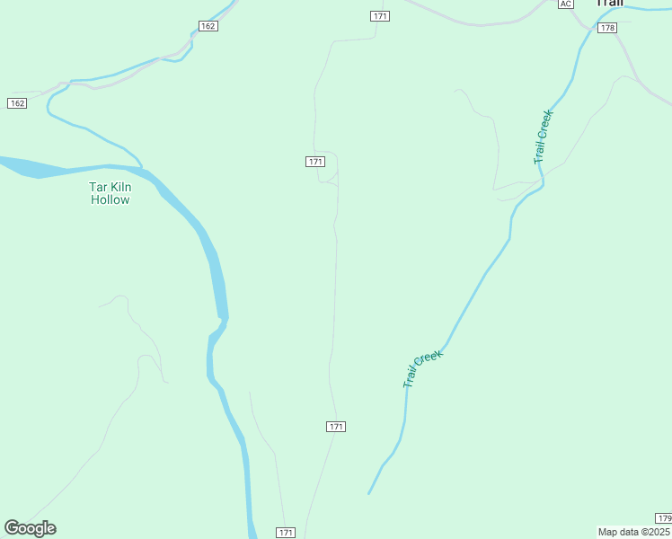 map of restaurants, bars, coffee shops, grocery stores, and more near County Road 171 in Ozark County