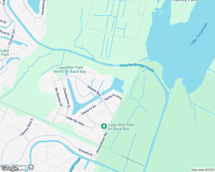 map of restaurants, bars, coffee shops, grocery stores, and more near 2220 Vadito Way in Virginia Beach