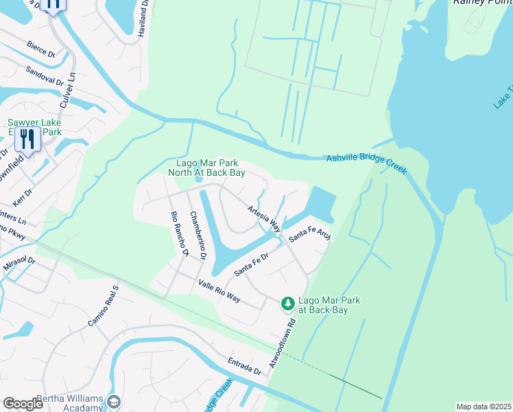 map of restaurants, bars, coffee shops, grocery stores, and more near 920 Artesia Way in Virginia Beach