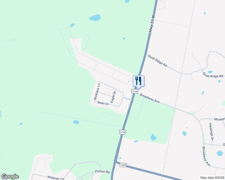 map of restaurants, bars, coffee shops, grocery stores, and more near 202 Eagle Drive in Franklin